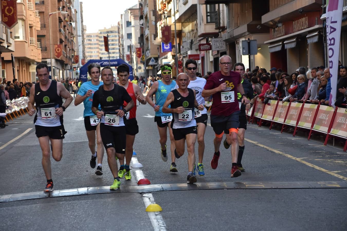 La XI carrera 'Ciudad de la Verdura' de Calahorra reunió a doscientos veintiocho atletas procedentes principalmente de La Rioja y regiones limítrofes