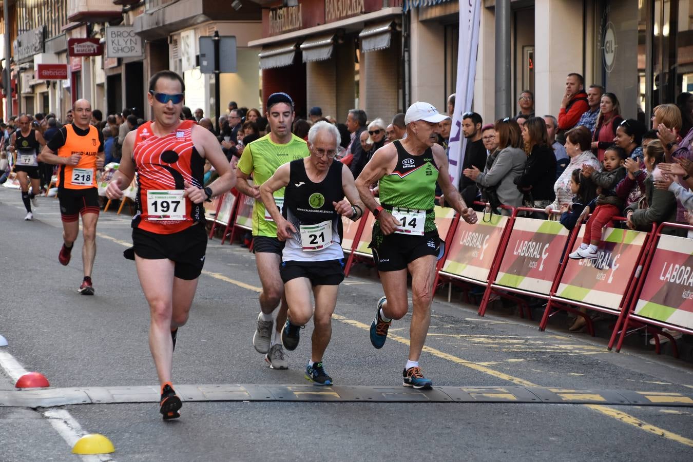 La XI carrera 'Ciudad de la Verdura' de Calahorra reunió a doscientos veintiocho atletas procedentes principalmente de La Rioja y regiones limítrofes