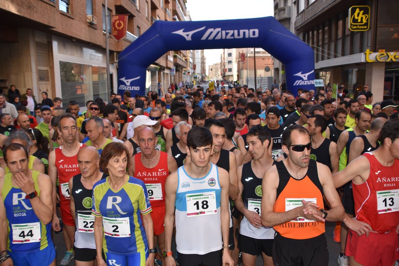 La XI carrera 'Ciudad de la Verdura' de Calahorra reunió a doscientos veintiocho atletas procedentes principalmente de La Rioja y regiones limítrofes