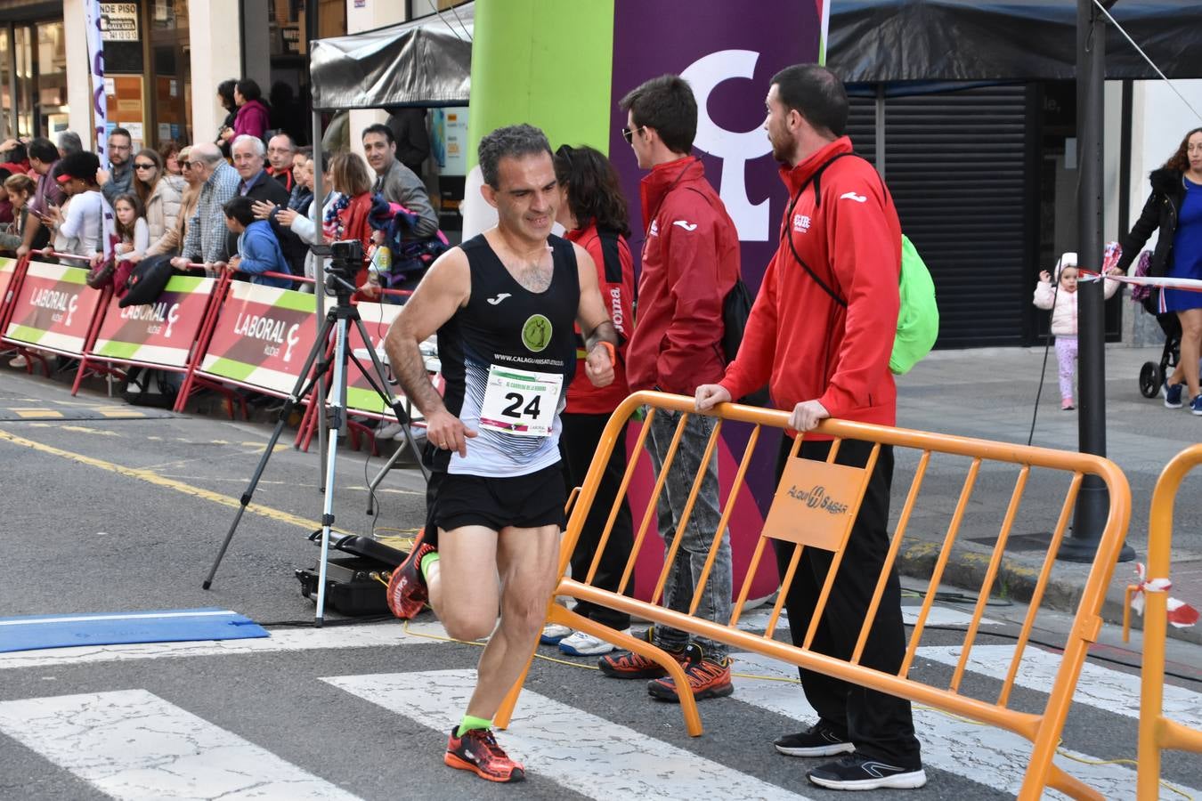 La XI carrera 'Ciudad de la Verdura' de Calahorra reunió a doscientos veintiocho atletas procedentes principalmente de La Rioja y regiones limítrofes