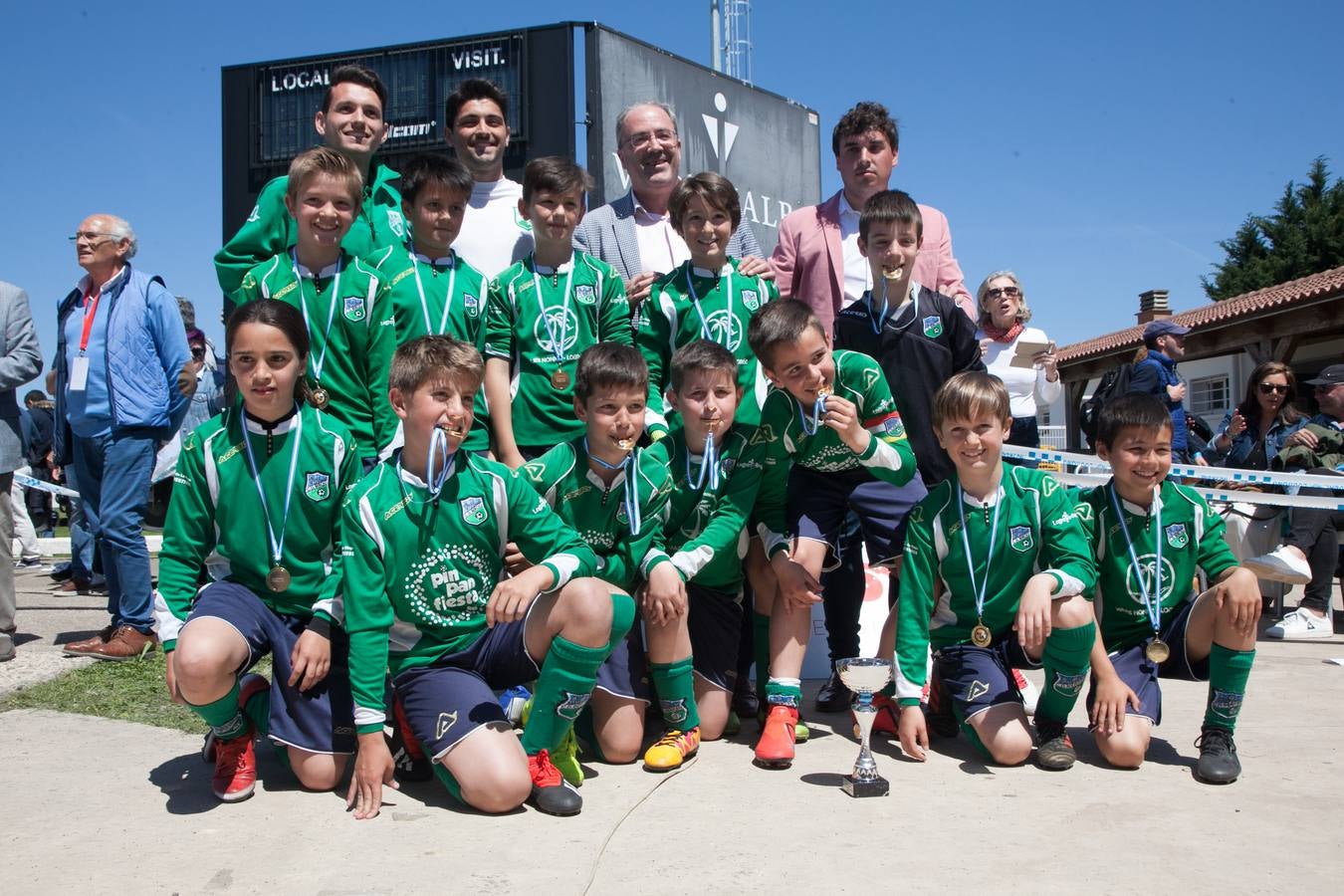 Fotos: Finalizan los torneos cantera de fútbol