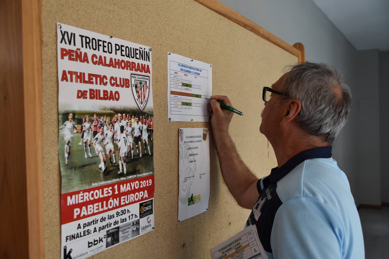 XVI trofeo fútbol sala Pequeñín de la Peña Calahorrana Athletic Club de Bilbao disputado hoy miércoles en el pabellón Europa de Calahorra y que ha ganado el Autol.