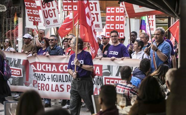 Manifestación del Día del Trabajador 