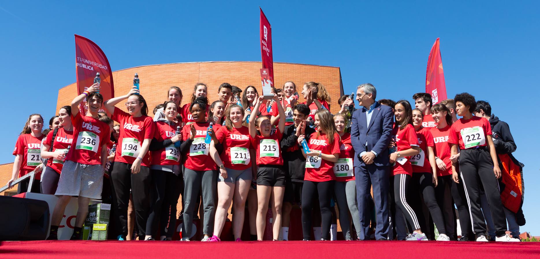 Se celebraron tres pruebas dentro de la carrera