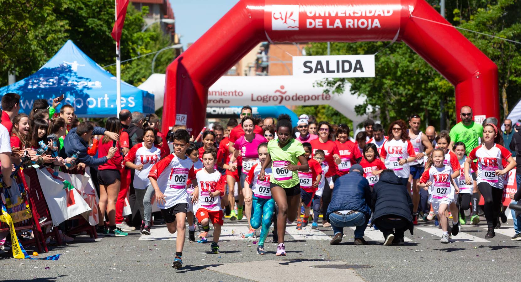 Se celebraron tres pruebas dentro de la carrera