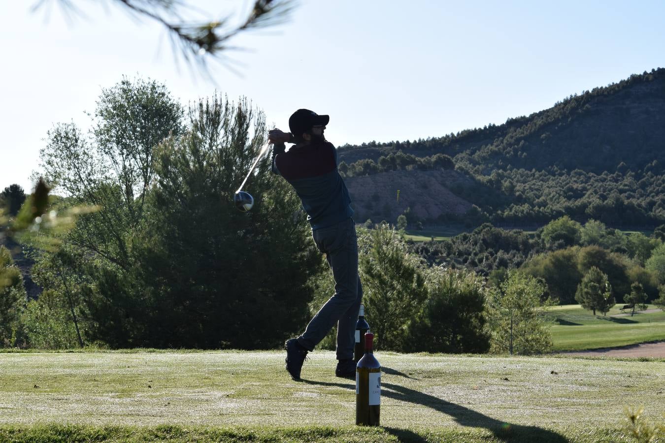 Los jugadores disfrutaron de una estupenda jornada de golf.