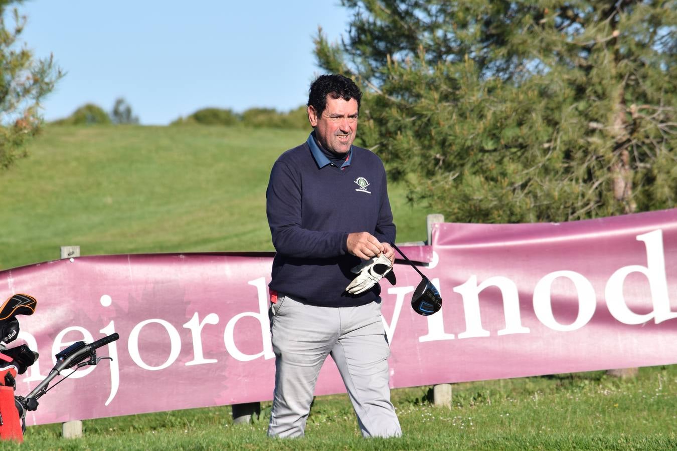 Los jugadores disfrutaron de una estupenda jornada de golf.