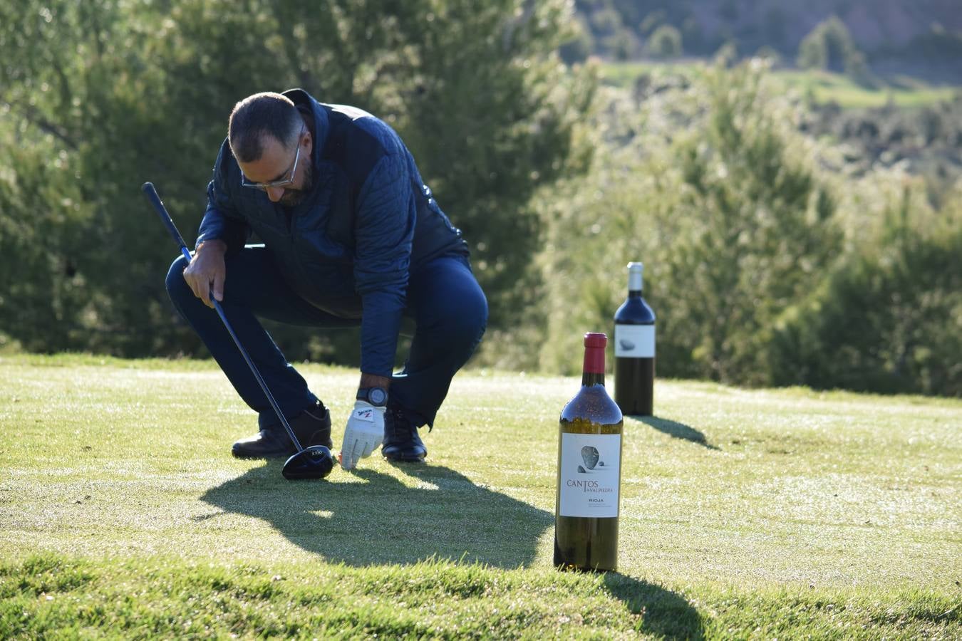 Los jugadores disfrutaron de una estupenda jornada de golf.