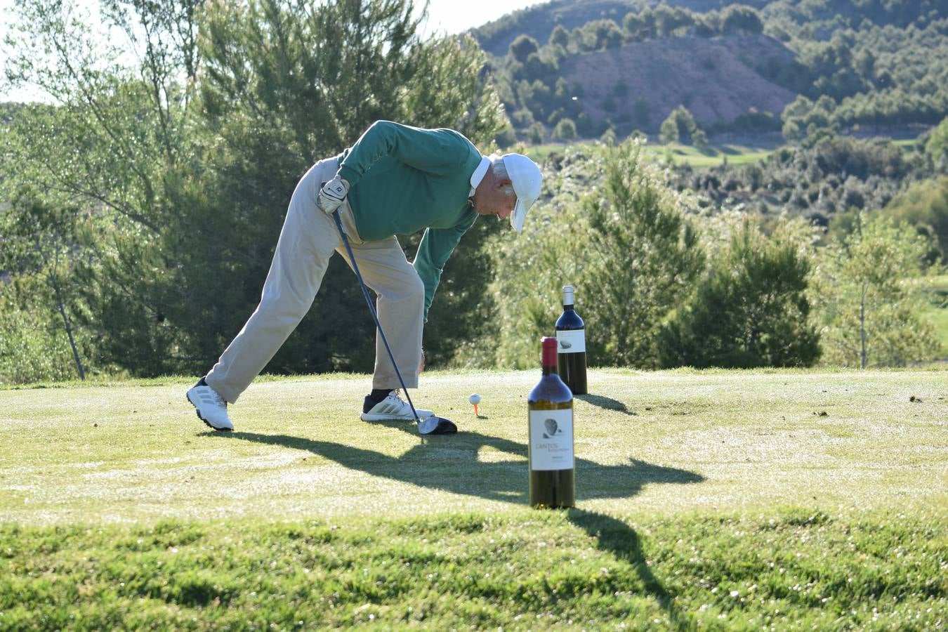 Los jugadores disfrutaron de una estupenda jornada de golf.