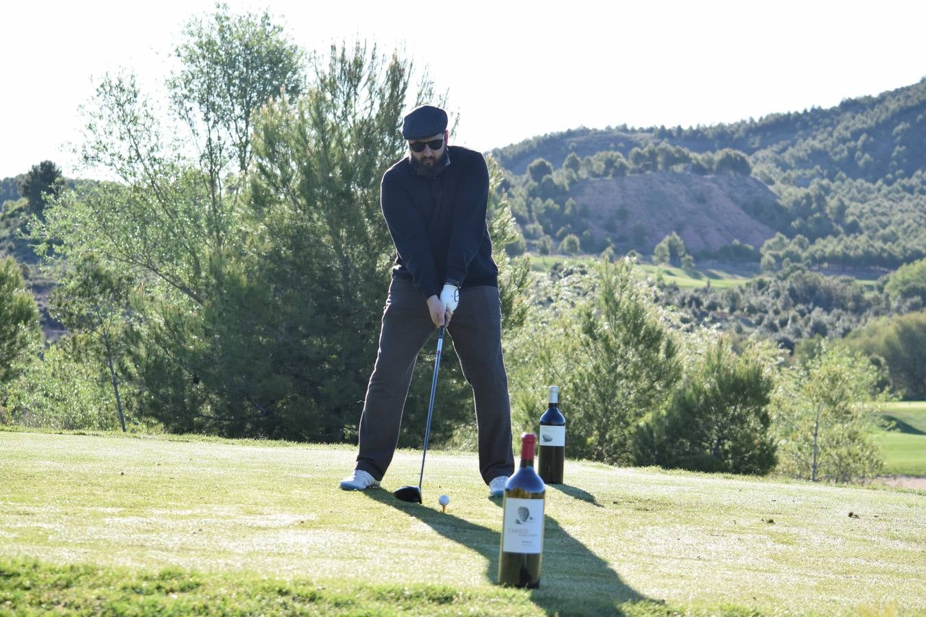 Los jugadores disfrutaron de una estupenda jornada de golf.