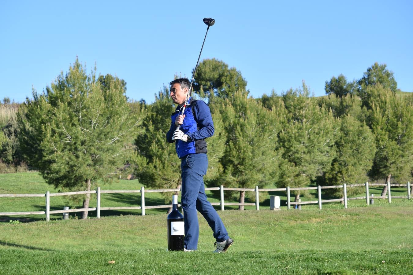 Los jugadores disfrutaron de una estupenda jornada de golf.