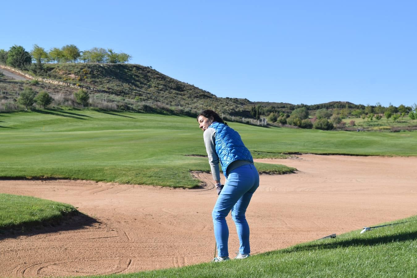 Los jugadores disfrutaron de una estupenda jornada de golf.