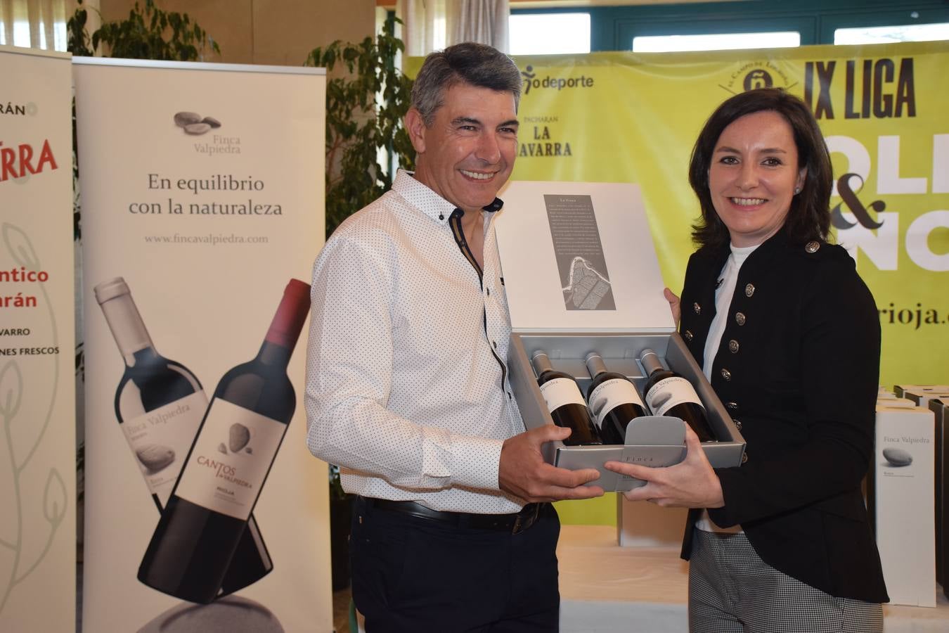 Entrega de premios del Torneo Finca Valpiedra, de la Liga de Golf y Vino.