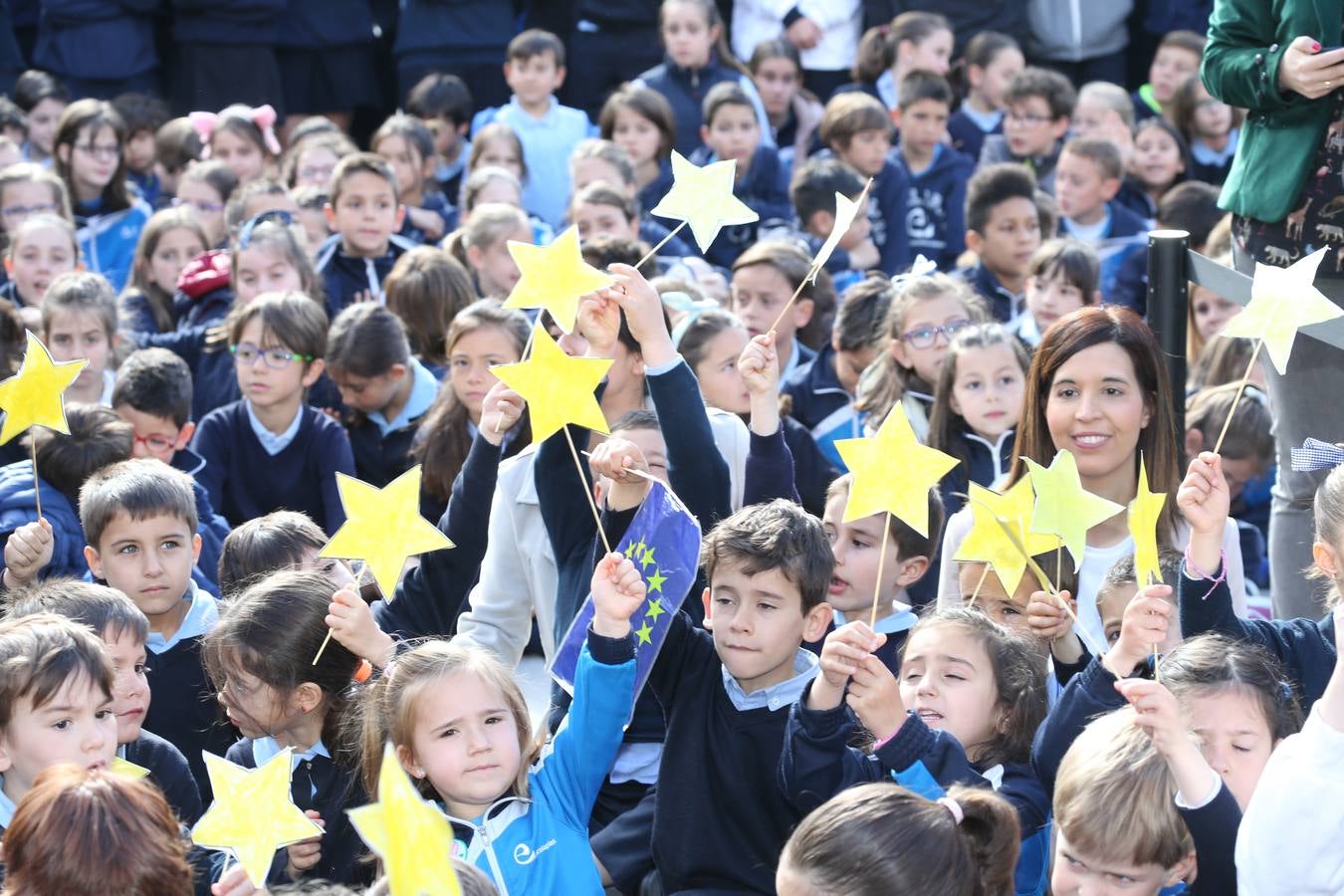 El colegio Escolapias-Sotilllo de Logroño ha sido galardonado con la Estrella de Europa 2019 por introducir la dimensión europea en todas las etapas educativas.