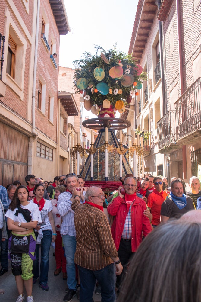 Fotos: Procesión del Pan del Santo y del Peregrino de anto Domingo