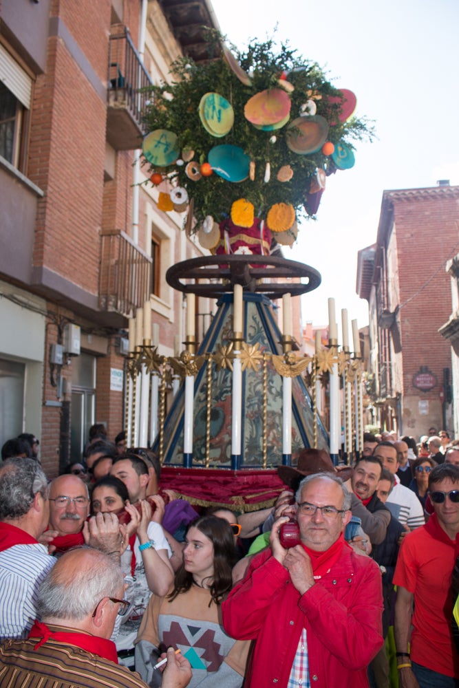 Fotos: Procesión del Pan del Santo y del Peregrino de anto Domingo