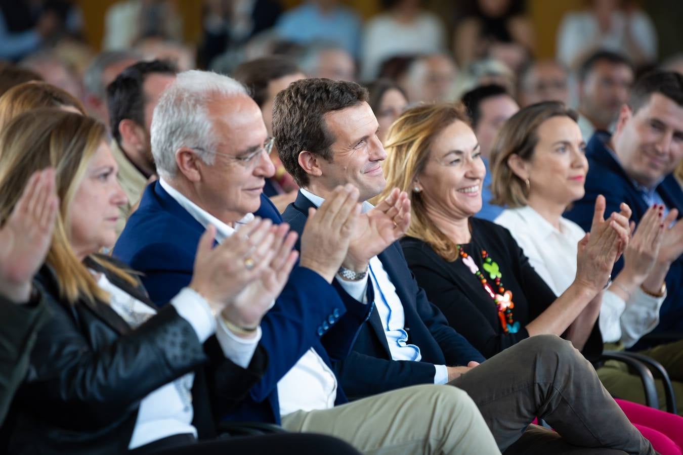 Fotos: Pablo Casado, en Logroño