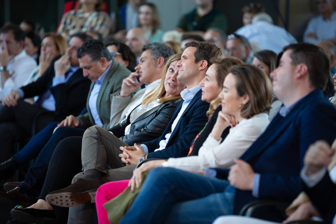 Fotos: Pablo Casado, en Logroño