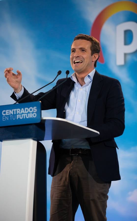 Fotos: Pablo Casado, en Logroño