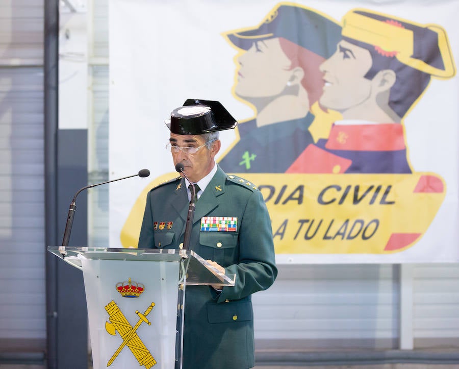 El Acuartelamiento de la Guardia Civil de Logroño ha celebrado este lunes un acto conmemorativo