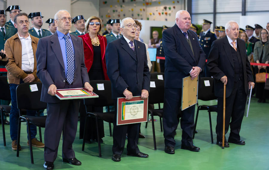 El Acuartelamiento de la Guardia Civil de Logroño ha celebrado este lunes un acto conmemorativo