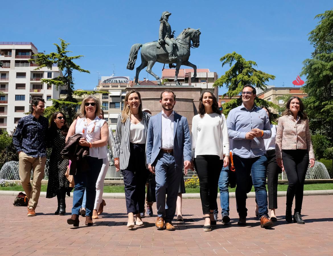 Fotos: Inés Arrimadas, la número dos de Ciudadanos, visita Logroño