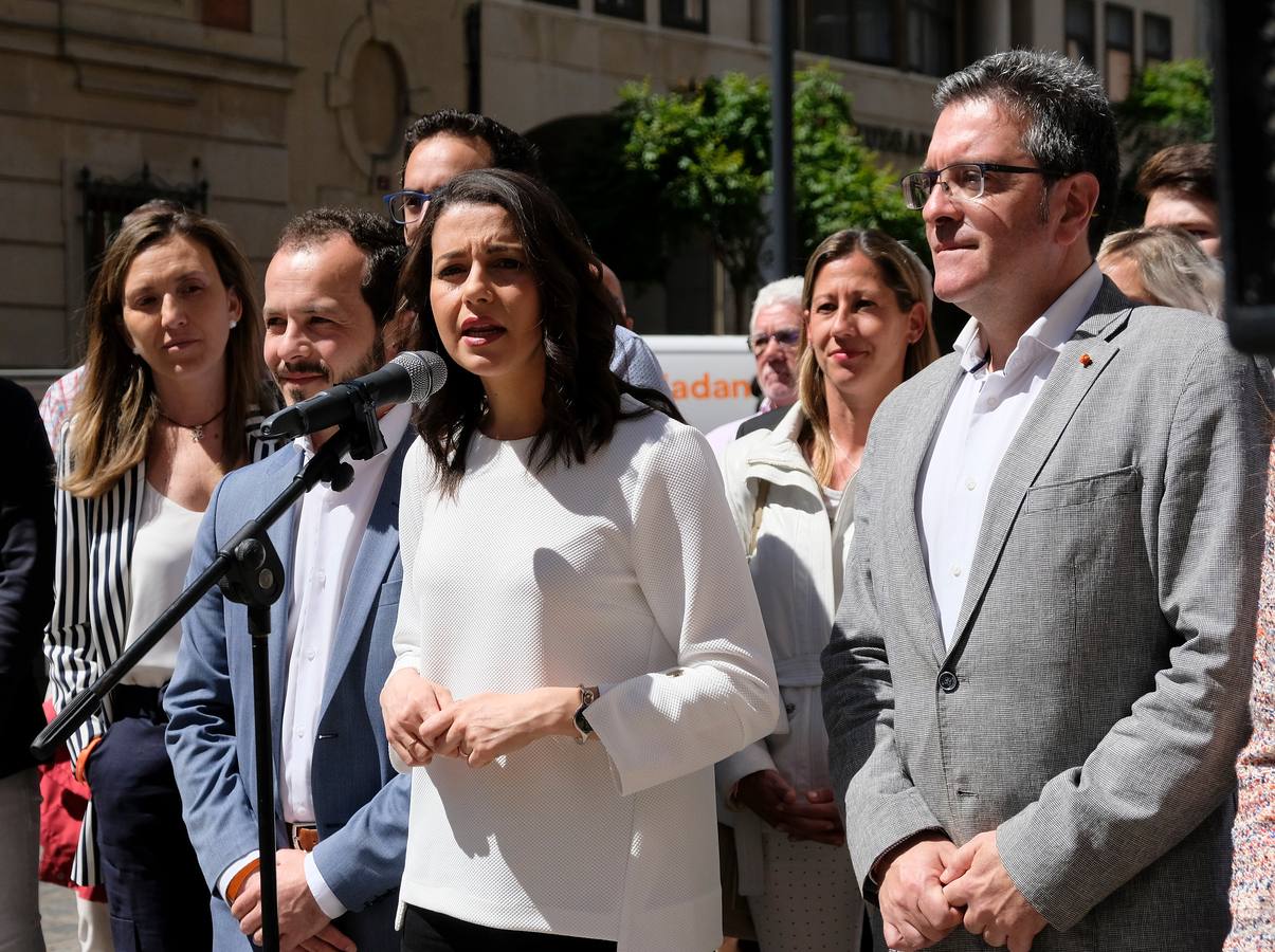 Fotos: Inés Arrimadas, la número dos de Ciudadanos, visita Logroño