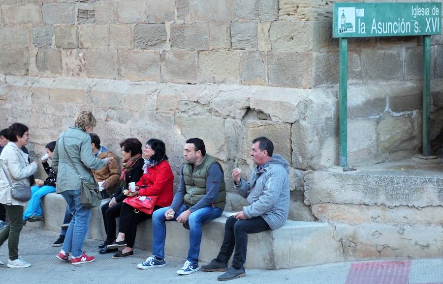 La asociación de mujeres ofreció una degustación de bocadillo