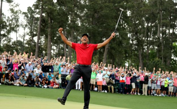 Tiger Woods apunta a una gran victoria en el Campeonato de la PGA 