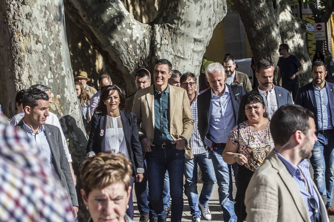 Fotos: Sánchez en su mitin en Logroño para pedir el voto para Andreu y Pablo Hermoso