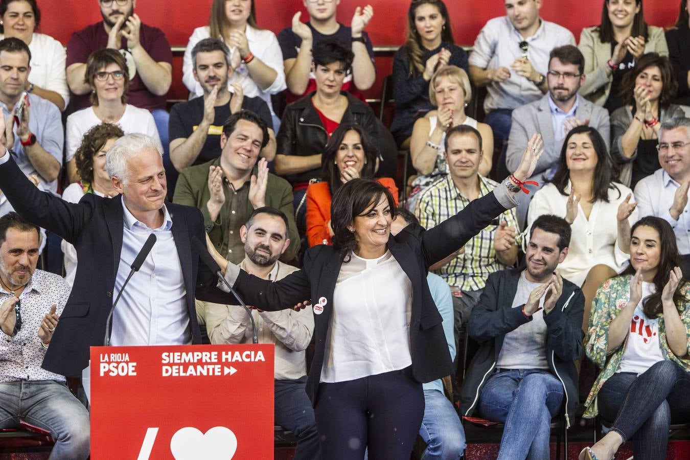 Fotos: Sánchez en su mitin en Logroño para pedir el voto para Andreu y Pablo Hermoso