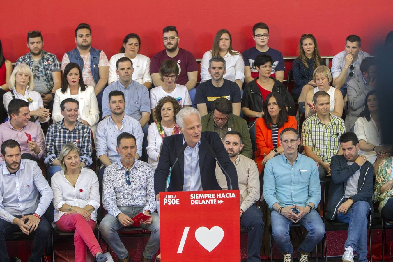 Fotos: Sánchez en su mitin en Logroño para pedir el voto para Andreu y Pablo Hermoso