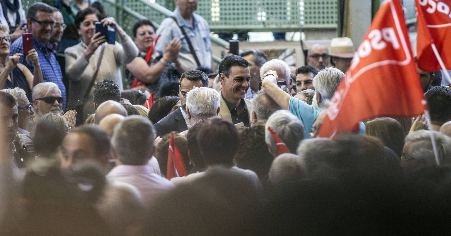 Fotos: Sánchez en su mitin en Logroño para pedir el voto para Andreu y Pablo Hermoso