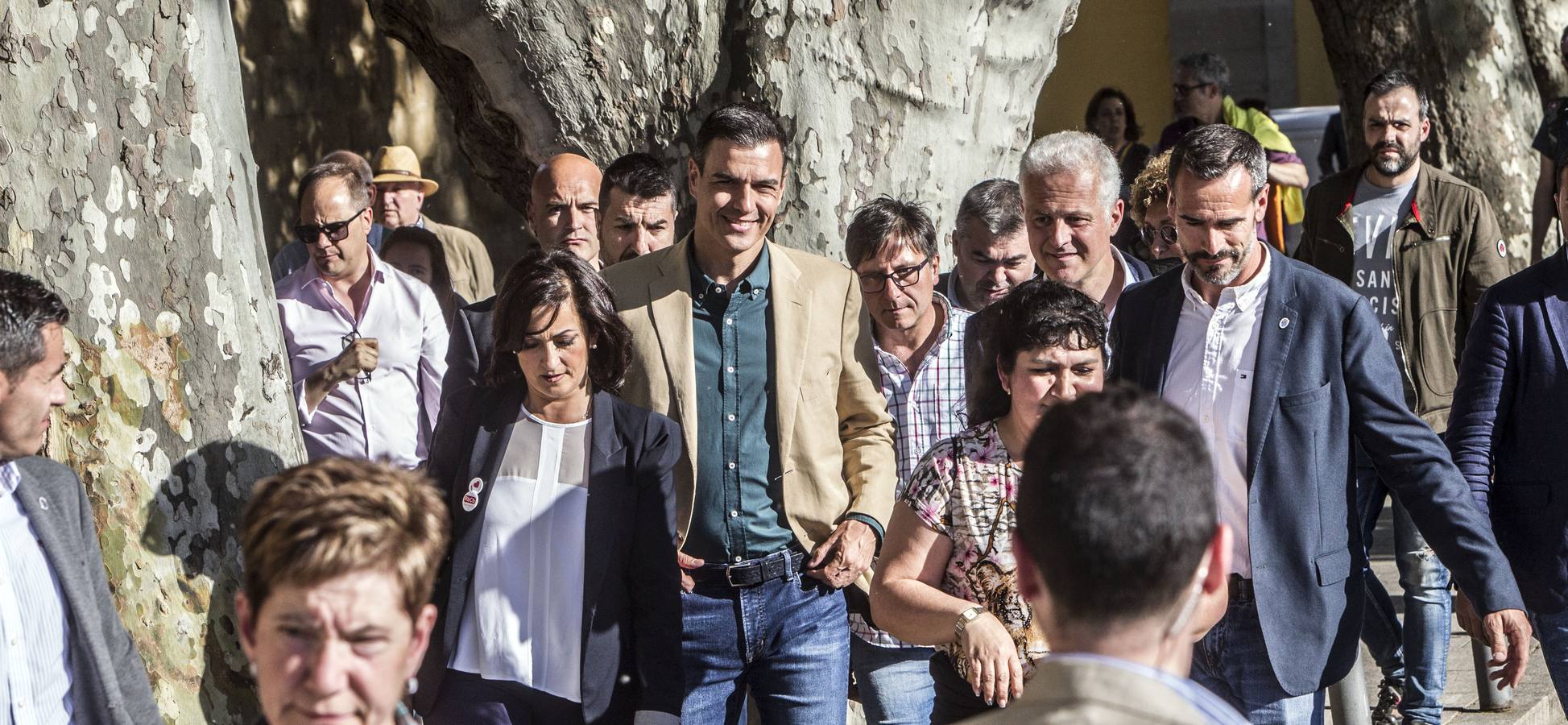 Fotos: Sánchez en su mitin en Logroño para pedir el voto para Andreu y Pablo Hermoso