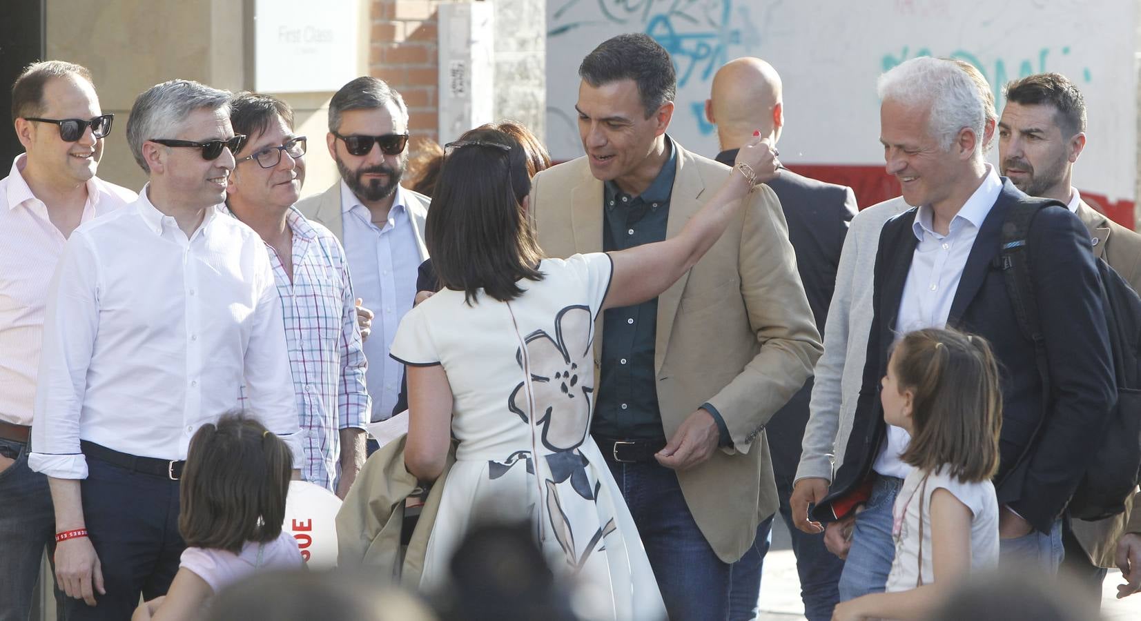 Fotos: Sánchez en su mitin en Logroño para pedir el voto para Andreu y Pablo Hermoso