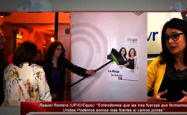 Raquel Romero defiende la coalición de Unidas Podemos, IU y Equo