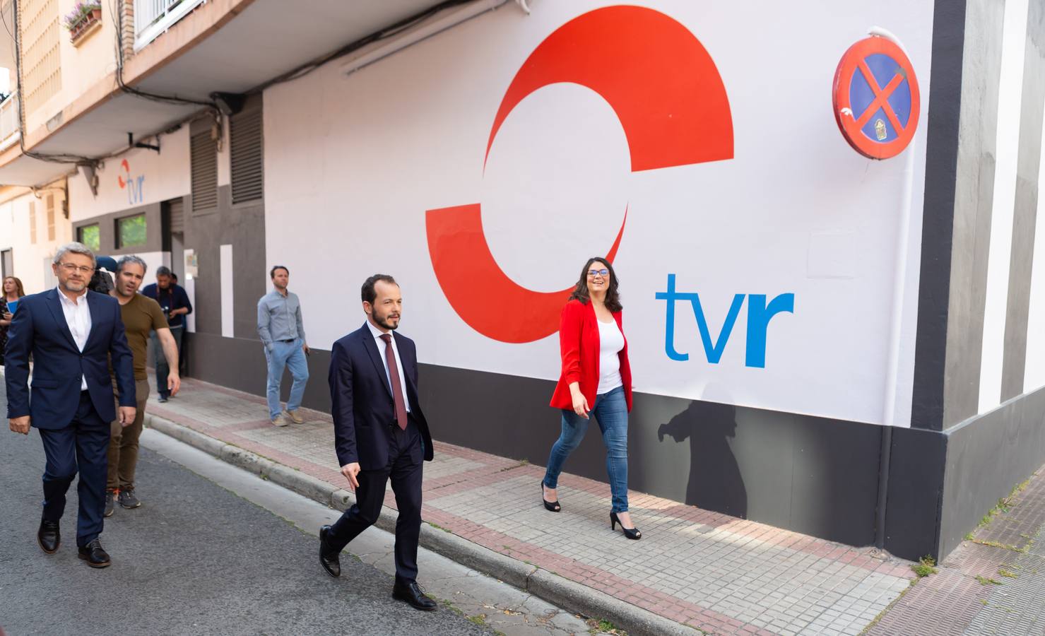 Fotos: La otra cara del debate de TVR de candidatos a la Presidencia del Gobierno riojano