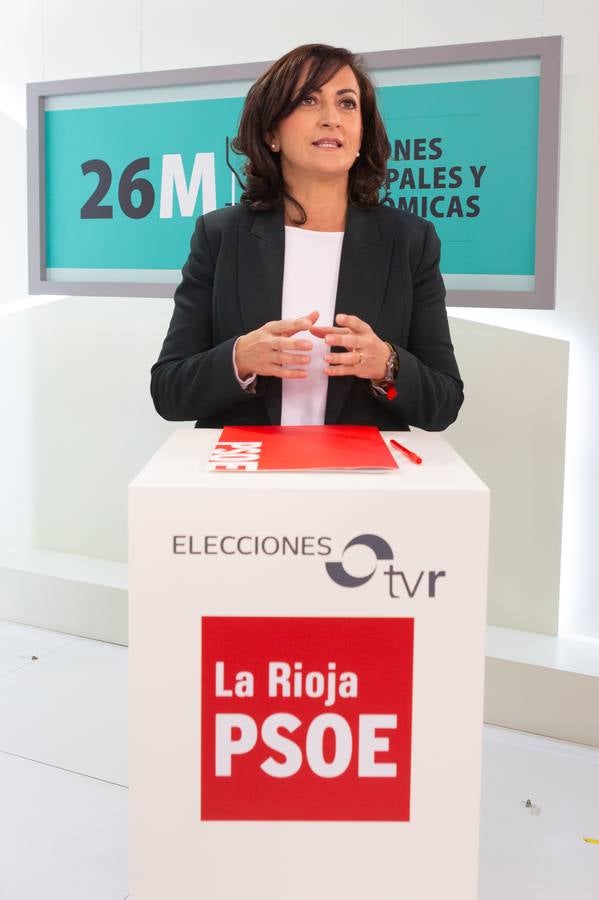 Fotos: La otra cara del debate de TVR de candidatos a la Presidencia del Gobierno riojano