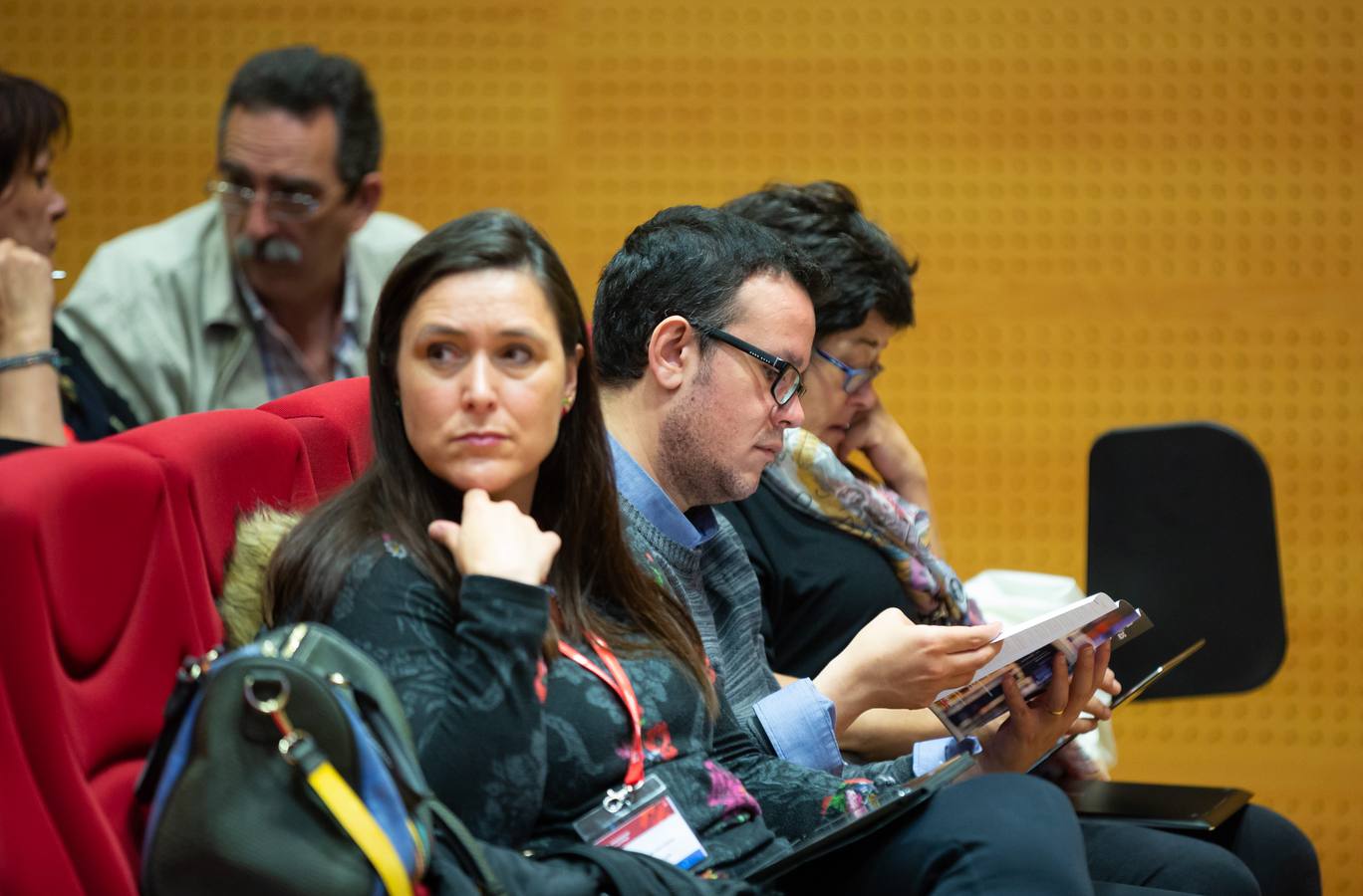 Fotos: Conferencia en la UR de decanos de universidades españolas sobre la modificación del actual sistema de acceso a la profesión docente