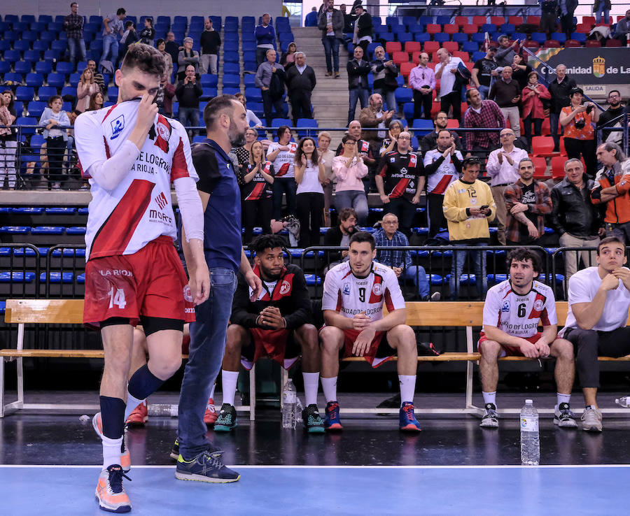 Imágenes del partido que ha dejado a los de Logroño sin opciones de ir a la Champions