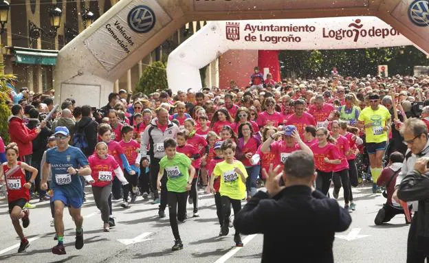 4.200 personas corren en Logroño por el síndrome de Dravet