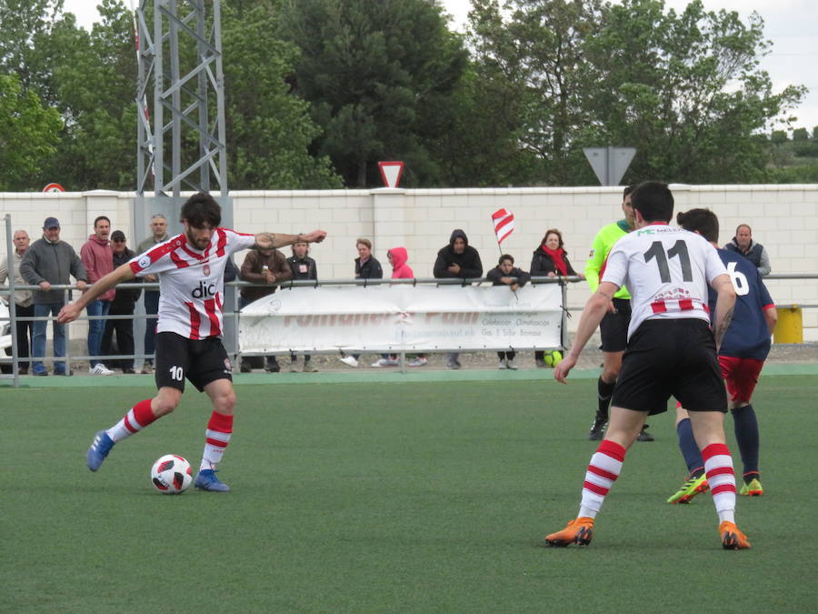 un final emocionante, con toda la afición en el campo homenajeando a sus 'campeones'