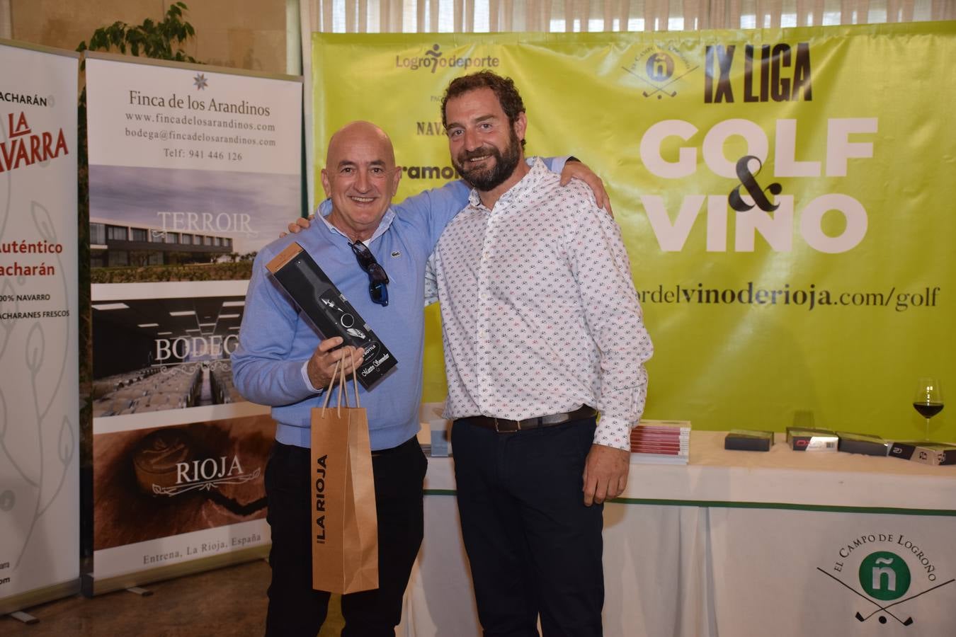 Quinto torneo de la Liga de Golf y Vino.