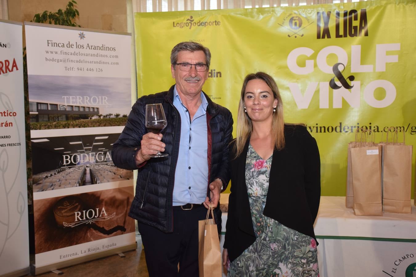 Quinto torneo de la Liga de Golf y Vino.