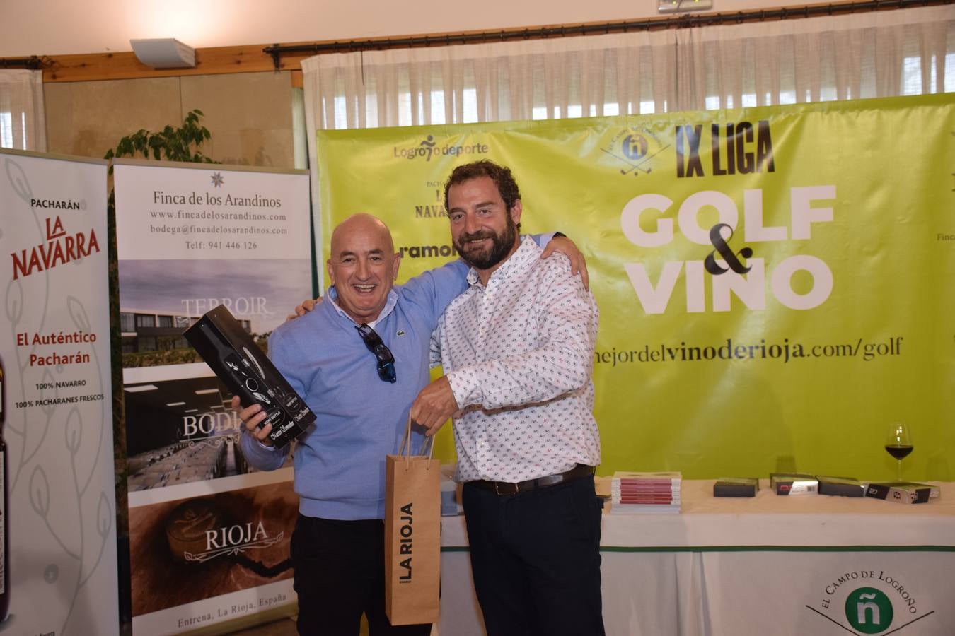 Quinto torneo de la Liga de Golf y Vino.