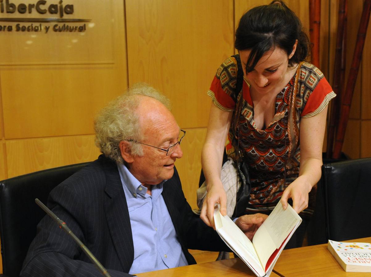 Fotos: Cuando Eduardo Punset triunfó en el Aula de Cultura de Diario LA RIOJA en el 2012