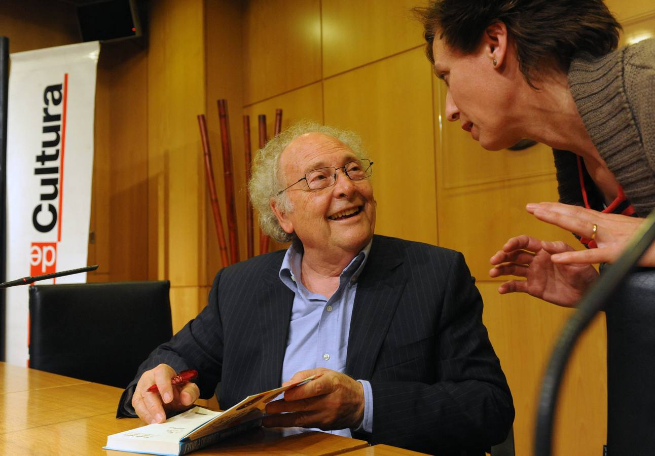 Fotos: Cuando Eduardo Punset triunfó en el Aula de Cultura de Diario LA RIOJA en el 2012