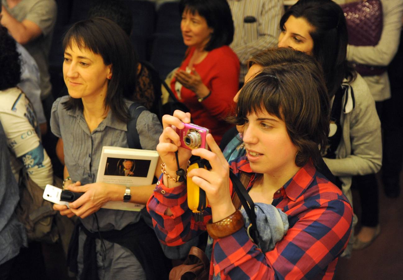 Fotos: Cuando Eduardo Punset triunfó en el Aula de Cultura de Diario LA RIOJA en el 2012