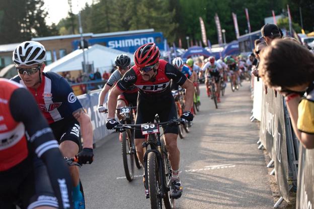 Carlos Coloma, durante la Copa del Mundo de Nove Mesto.