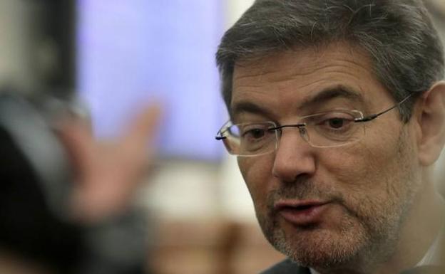 Rafael Catalá, en su etapa como ministro de Justicia.